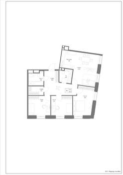 4-к квартира, строящийся дом, 101м2, 2/4 этаж